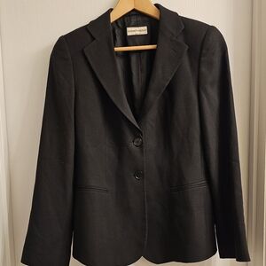 Emporio Armani Blazer Antinea SRL VINTAGE Black Single-Breasted Men's Size US 34